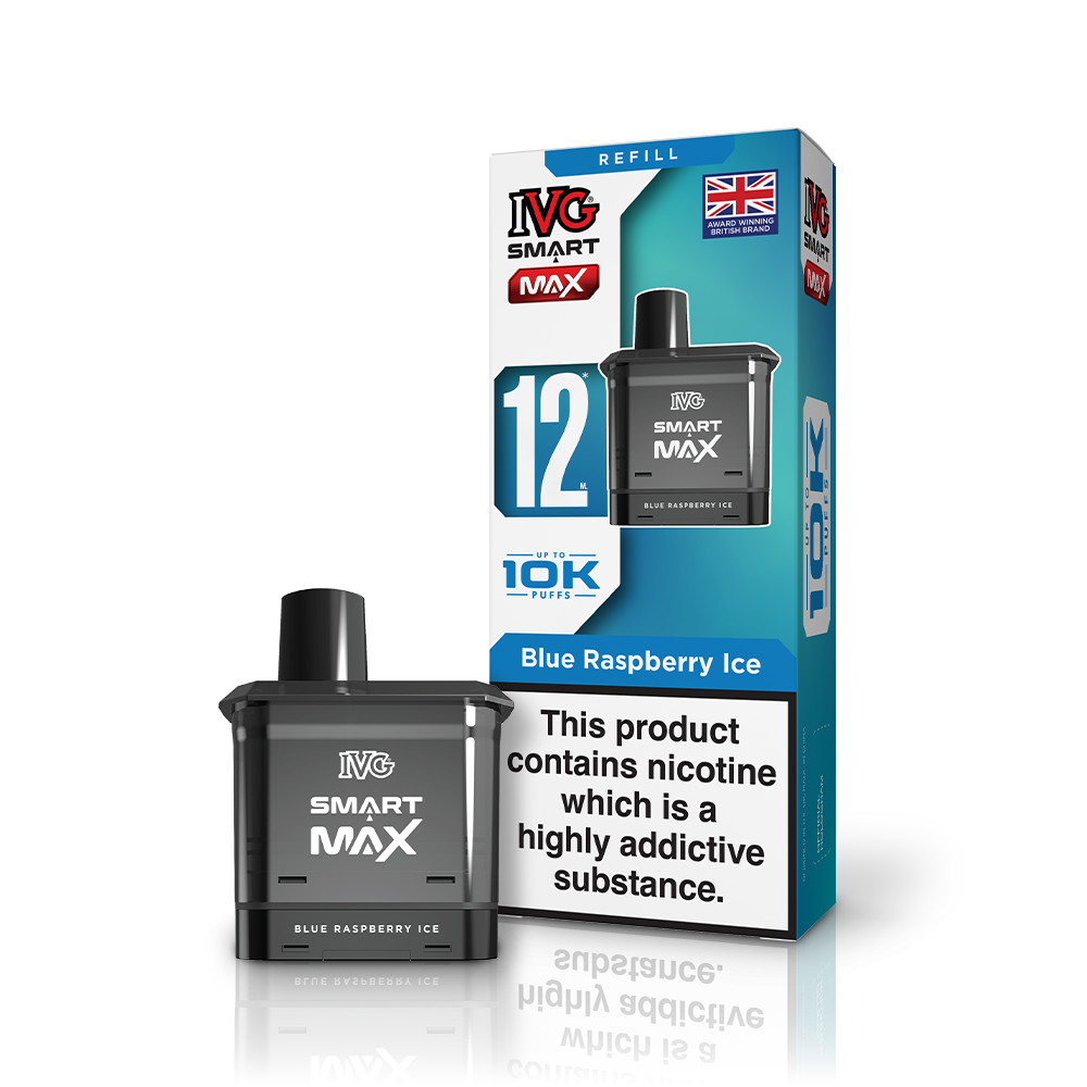 SMART MAX Refill Thumbnail Blue Raspberry Ice 2 Blue Raspberry Ice - Image 1