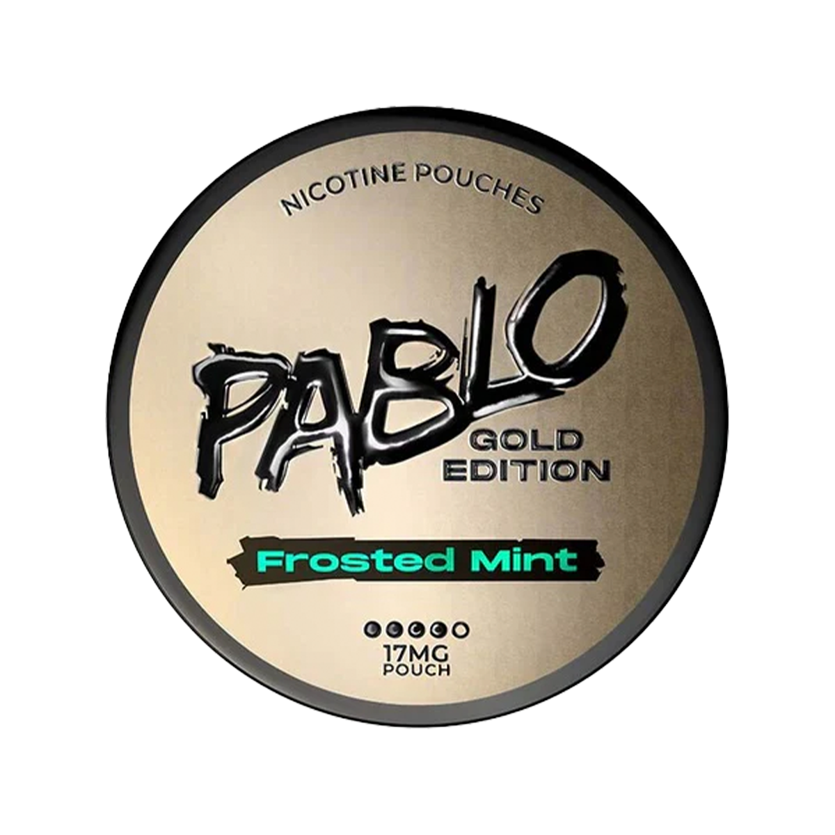 pablo_exclusive_nicotine_pouches_gold_edition_frosted_mint Frosted Mint - Image 1