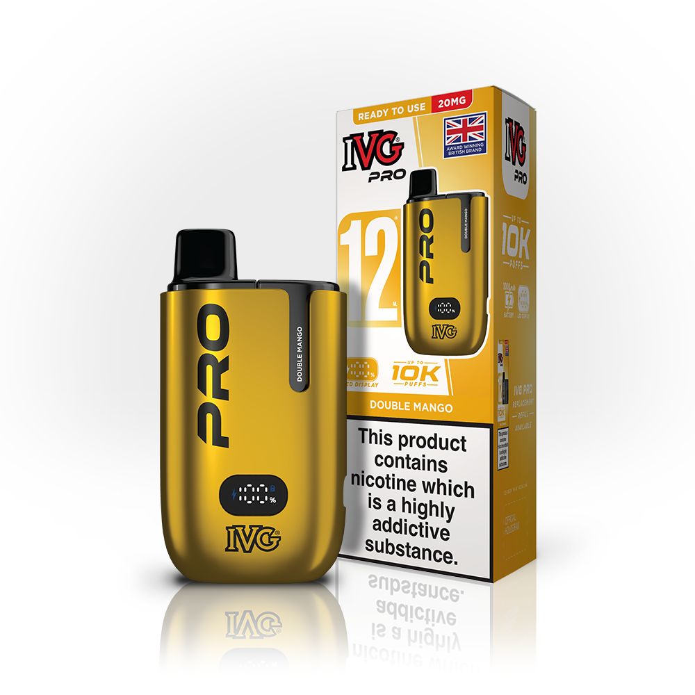 IVG Pro 12ml Double Mango Thumbnail Double Mango - Image 1