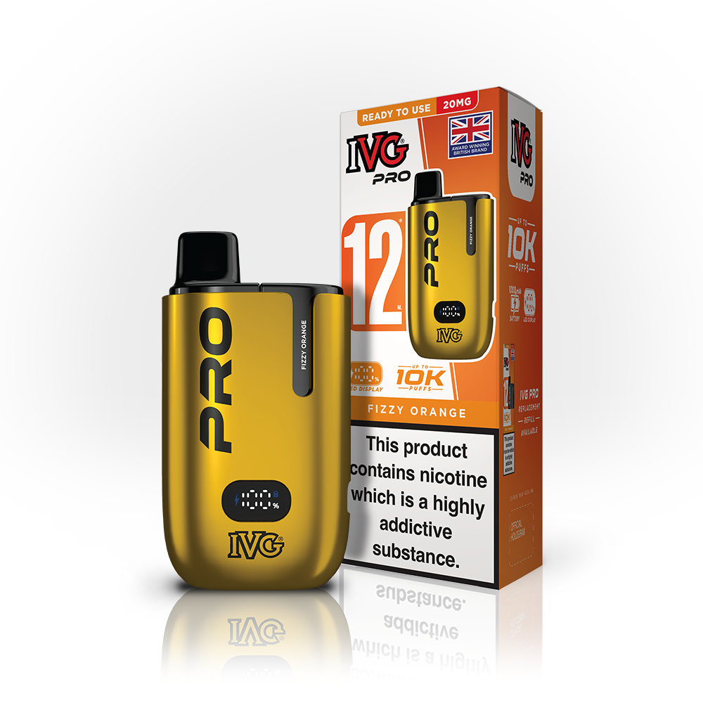 IVG Pro 12ml Fizzy Orange Thumbnail Fizzy Orange - Image 1